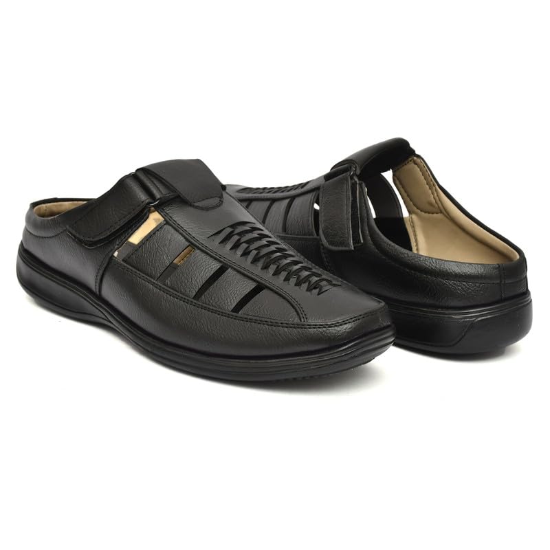 Image of Restroad Men's Synthetic Leather Sandals