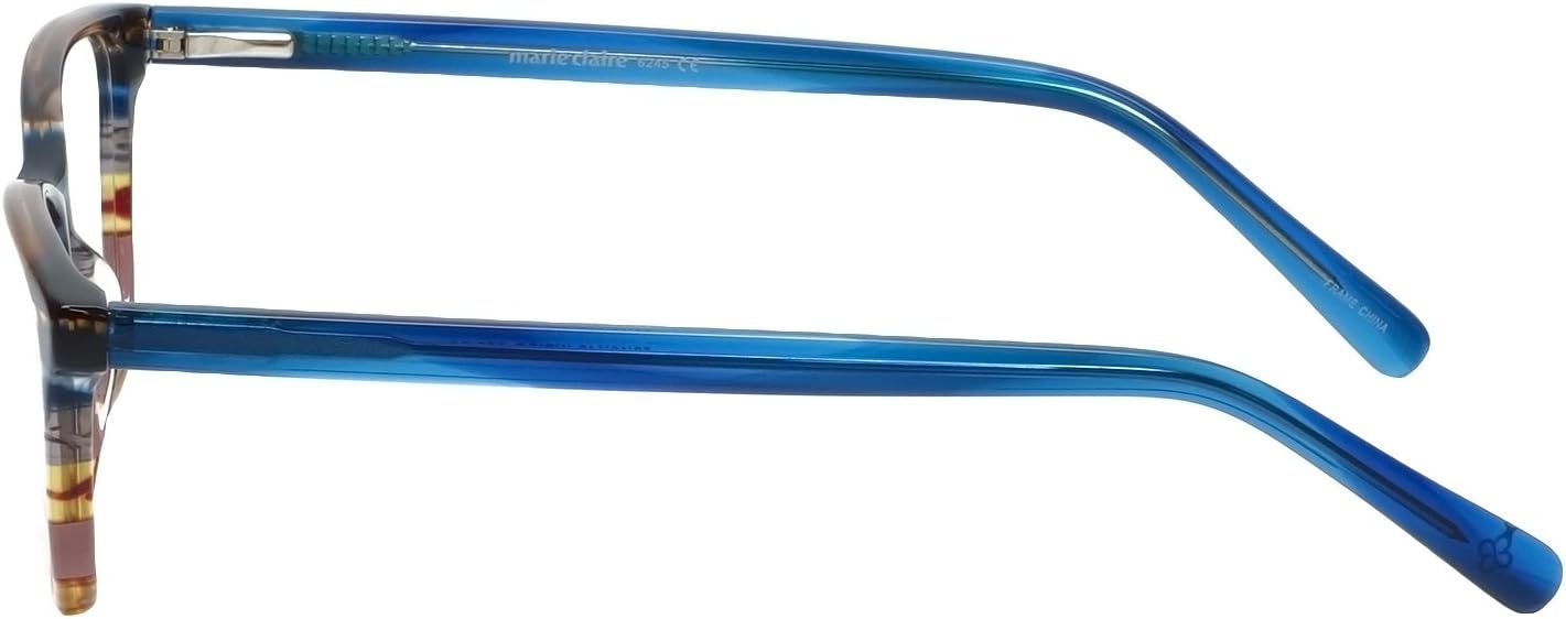 Marie Claire Designer Reading Glasses MC6245 IST in Indigo Stripe 52mm +5.00