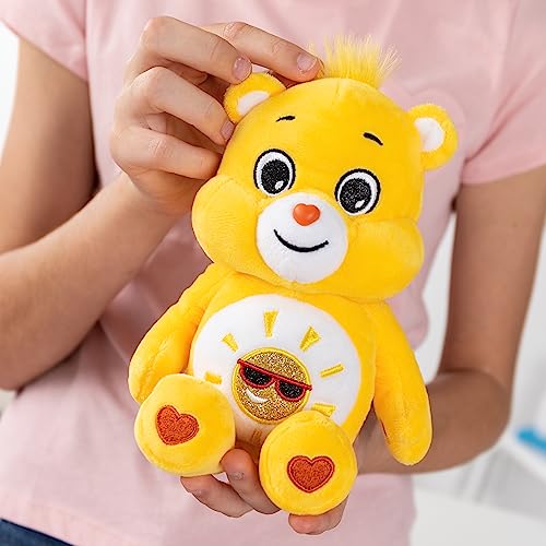 Care Bears 9\" Bean Plush (Glitter Belly) - Funshine Bear - Soft Huggable Material! - Thumbnail 4