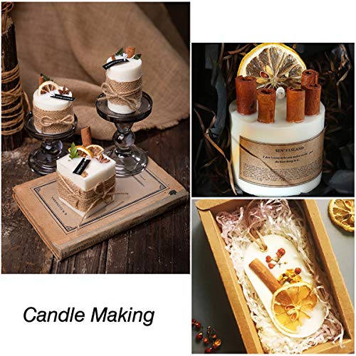 Dried Flowers, 12 Pack Natural Dried Flower Herbs Kit for Bath, Bomb, Soap, Resin, Candle Making, Include Rose Petals, Rosebuds, Lavender, Jasmine Flowers, Lily, Lemon Slice and More - Thumbnail 3