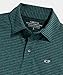 Vineyard Vines Boys Bradley Stripe Sankaty Polo, Green/Deep Bay