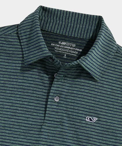 Image of Vineyard Vines Kids Bradley Stripe Sankaty Polo (Toddler /Little Kids /Big Kids)