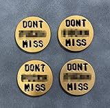 Funny Golf Ball Marker,Humor Novelty Golf Ball Markers with Funny Words,Novelty Golf Ball Marker Hat Clip,Unique Golf Gag Gifts for Men or Women Golfers Golf Lovers（ 4pcs）