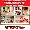 Splinter Out Splinter Remover 20 Count (Pack of 6) | Fast, Painless Splinter Removal | Essential First Aid for Home, Work, Travel & Camping | Ideal for Hiking, Woodworking, Gardening & Outdoors