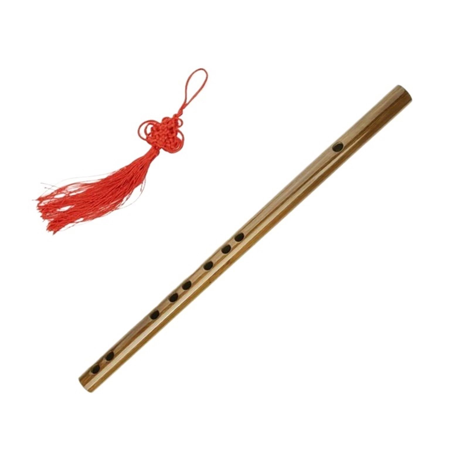 Flûte courte portable en bambou Fengmu accordage en sol instrument pour débutants Débutants Flûte Bambou