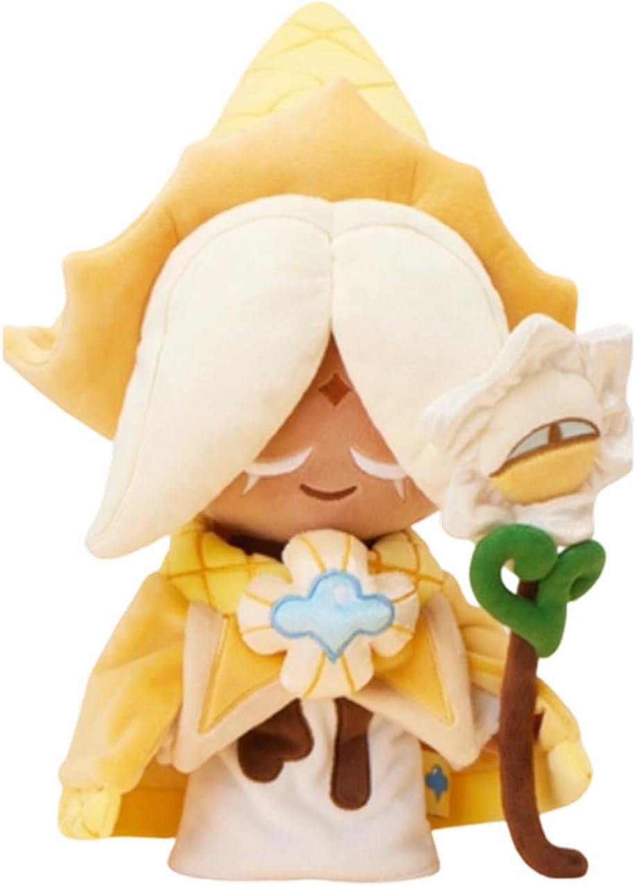 BDNXTV Eternal Sugar Cookie Pillow Cute Stuffed Collectible Cookie Character Pillow Soft Cotton Pillows for Game Fans