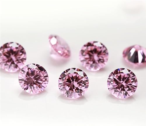 Miniatura 7 de Tamaño 0.039in-0.394in 5A, piedras de circonita cúbica sueltas redondas, mezcla de 15 colores, piedra de circonita cúbica sintética para hacer joyas