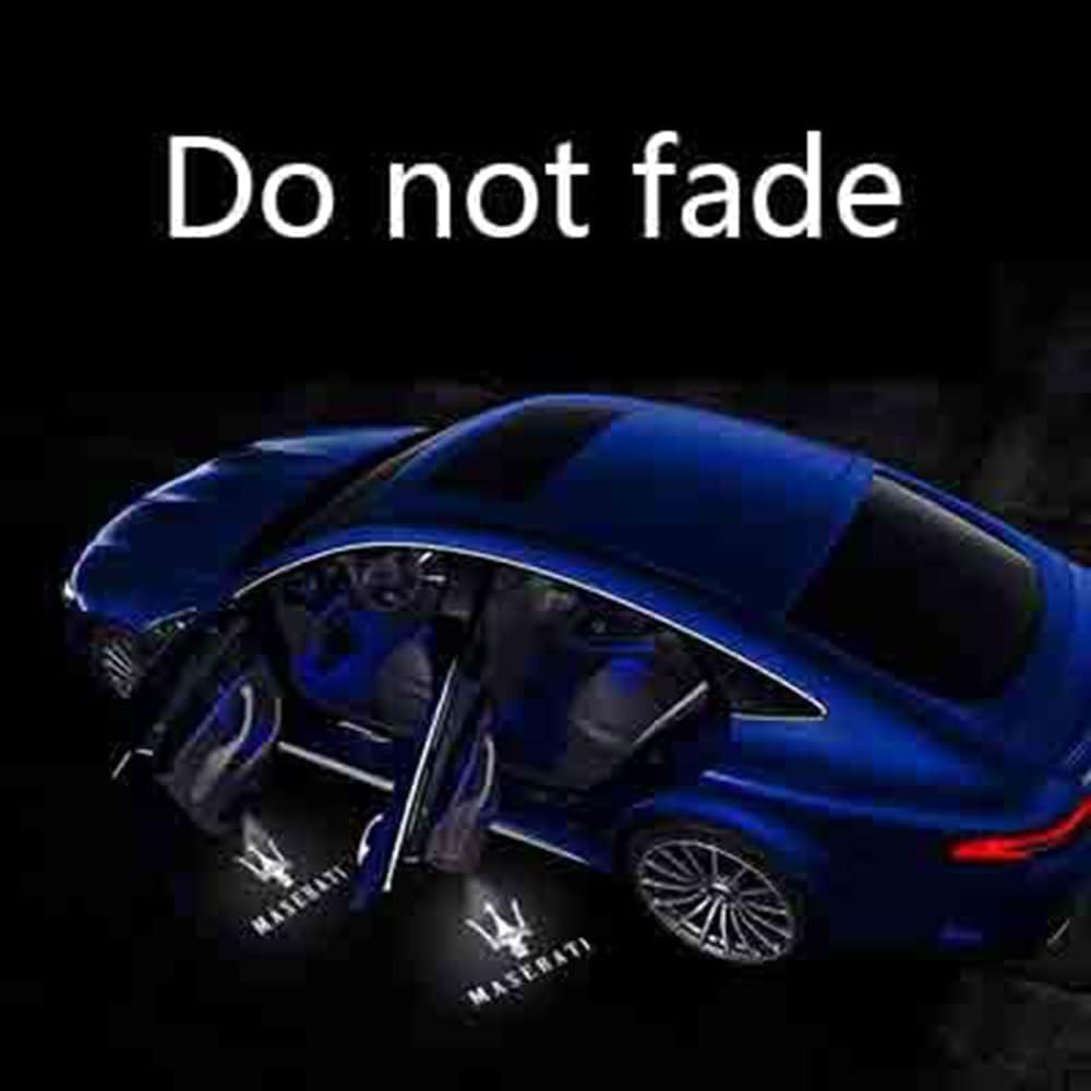 Projecteurs LED De Bienvenue Pour Portières Maserati - Compatible GranTurismo 2013 Et GranCabrio 2010 - Kit De 4 Lumières - 7