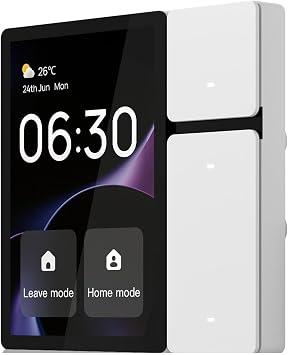 Smart Control Panel For MOES S01 With Precision Touch Accuracy And Optimized Layout For Daily Interaction