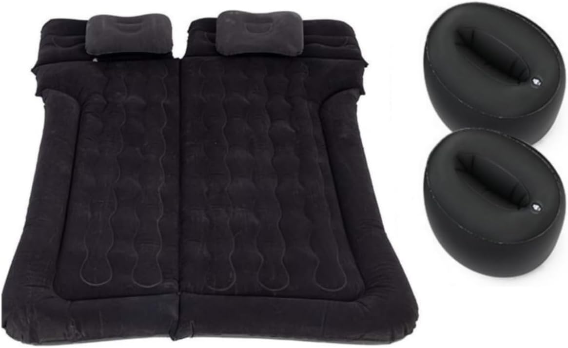 Car Air Mattress for Porsche Cayenne 2003–2025, Travel Bed, Camping Bed Cushion, Inflatable Vehicle Air Cot, Portable Sleeping Pad, Inflatable Mattress,Black