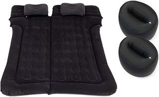 Car Air Mattress for Nissan Pathfinder Frontier 2000-2025, Travel Bed, Camping Bed Cushion, Inflatable Vehicle Air Cot, Portable Sleeping Pad, Inflatable Mattress,Black