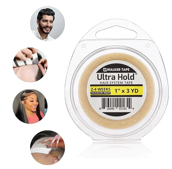 Image of SAFEHOLD Ultra Hold Wig Tape Waterproof Sweat Resistant 1 Inch 3 Yards