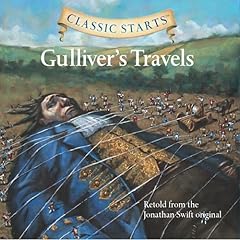 Gulliver's Travels Audiolibro Por Jonathan Swift, Martin Woodside arte de portada