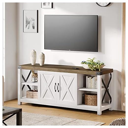 Alkmaar TV-PHO_0VF840BS Television Stand, White