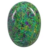 Piedra de palma de cristal de Fucsita Rubí para curación: regalos premium para aliviar el estrés y la meditación, cristal natural para el crecimiento espiritual y la energía positiva.