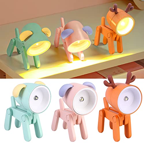 Mitening Luz Nocturna Infantil, Luz Bebe Nocturna, Portatil Luz de Noche para Niños, Lampara Infantil Regalo Bebe Recien Nacido Niño, Regalos para Niñas Niños