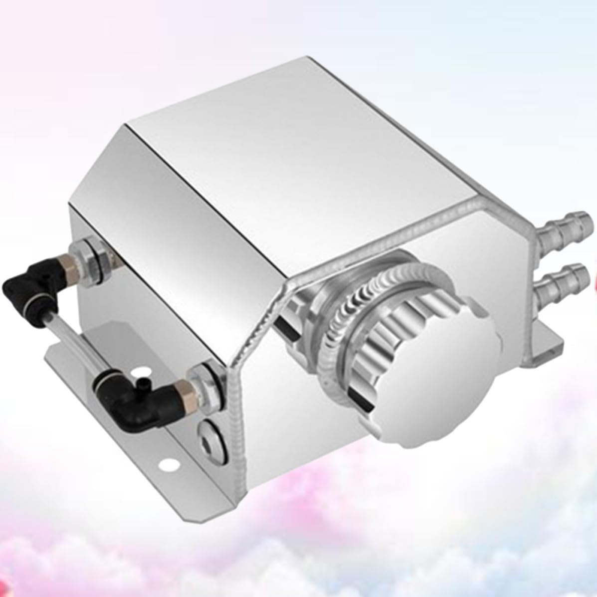 Réservoir de Récupération D'huile Voiture 1 L en Alliage D'aluminium