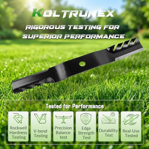 KOLTRUNEX Mower Blades for Kubota K5371-34330 K5371-99020 60 in Deck by KOLTRUNEX - Used condition - Image 8