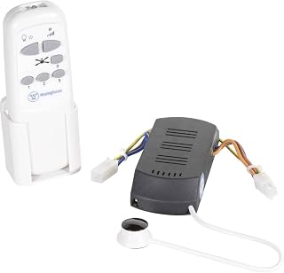 Westinghouse Infrarot-Fernbedienung Lighting Deckenventilator mit Beleuchtung, Ausführung in Weiß