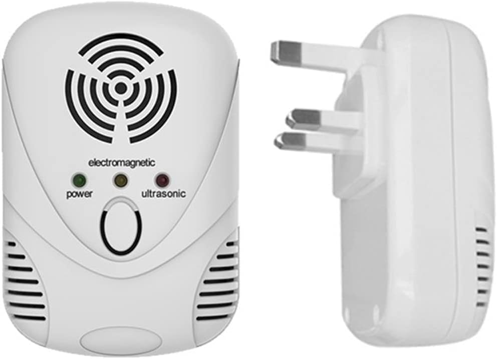 CENXI Electronic Mosquito repellent， Ultrasonic Mouse Killer Mouse Cockroach Trap Mosquito Repeller Insect Rats Spiders Control British rules Plug
