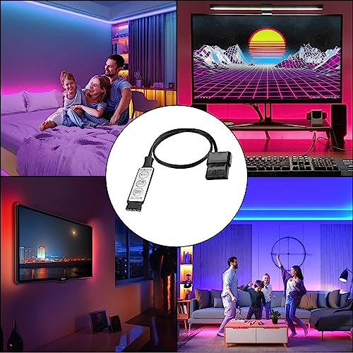 Image of YACSEJAO ARGB Controller Mini 5V-24V 4Pin ARGB LED Lighting 3 /4Pin RGB Controller 1FT LED RGB Light Strip Controller（IDE 4Pin Controller）
