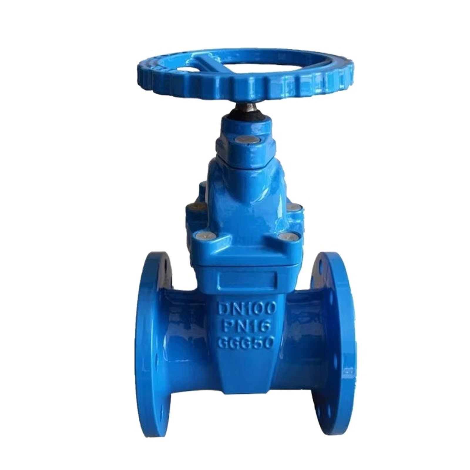 Valvola a saracinesca a cuneo resiliente in ghisa duttile GGG50 FLG(MEDIUM PRESSURE_4IN)