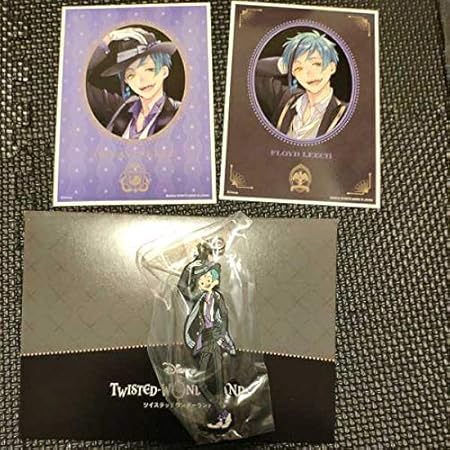 Amazon ツイステ 一番くじ 第二弾 J賞 K賞 フロイドセット ラバーチャーム ブロマイド ツイステッドワンダーランド アニメ 萌えグッズ 通販