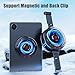 Laptop Cooler for ipad, Magnetic/Back Clip 2in1 Tablet Cooler 36W,Cooling Fan with 3 Modes, Universal Tablet Semiconductor Radiator, Compatible for Steam Deck/Surface pro/Samsung Tablet (X9 Pro)