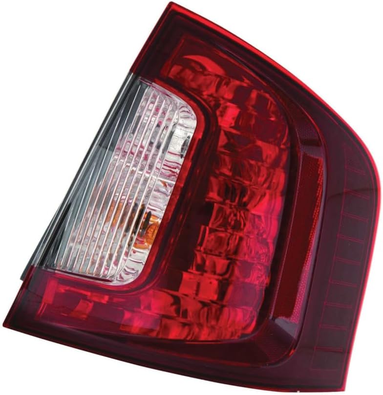 KarParts360 For Ford Edge 2011 2012 2013 2014 Tail Light Assembly Passenger Side | Red And Clear Lens | Sport Model | With Bulbs | Replacement For FO2801222 | BT4Z13404A