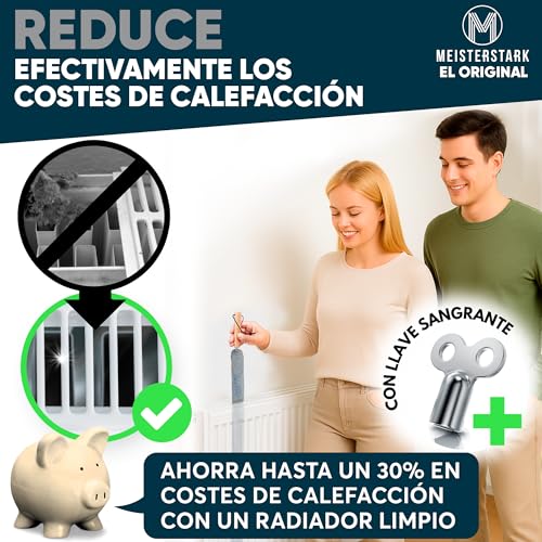 EL Original Cepillo Limpia Radiadores Calefaccion 115cm I Plumero Radiadores Calefacción sin Arañazos I Funda de Cepillo Lavable I Cepillo Radiadores Calefaccion Aire - Gris - imagen 2