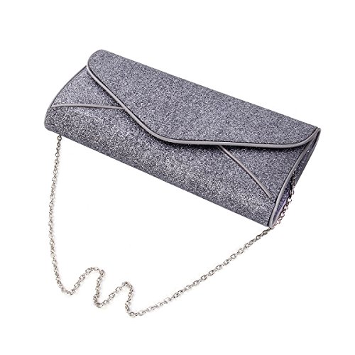 Premium-Large-Metallic-Glitter-Envelope-Flap-Clutch-Evening-Bag-Handbag