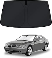 Vista 153 de KUST Parasol para parabrisas para BMW X1 F48 2016, 2017, 2018, 2019, 2020, 2021, 2022, accesorios de ajuste personalizado, parasol plegable