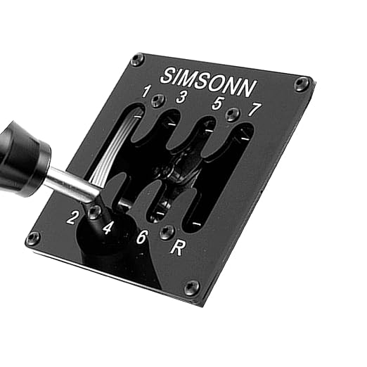 Panel secuencial H para palanca de cambios simulador PC USB miniatura 2