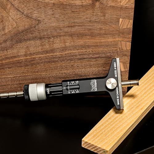 Image of JessEm 08801 Wood Sabre Marking Gauge, Imperial Precision Woodworking Scribe Tool for Accurate Layouts