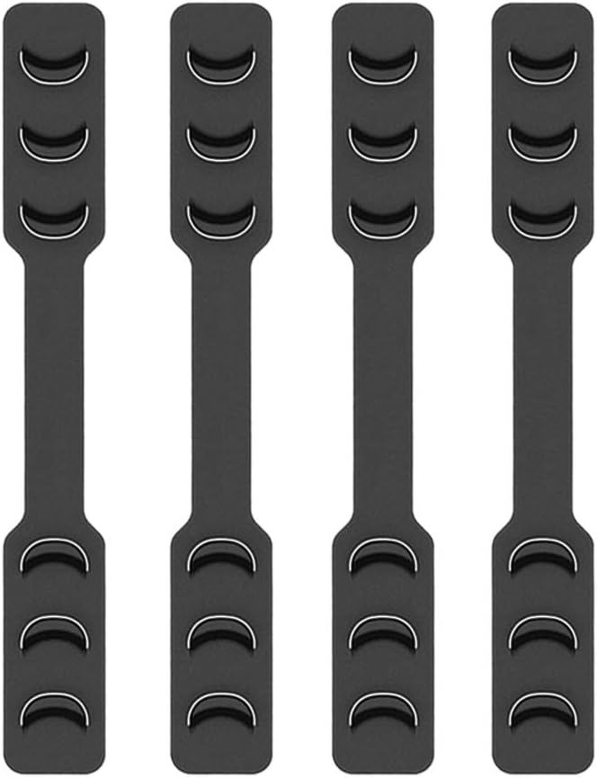 FCXJTU Mask Ear Hook Strap Extender Adjustable Anti-Slip Mask Holder Ear Savers Protector for Masks to Relieve Long-time Wearing Ears' Pressure & Pain (4Pcs)