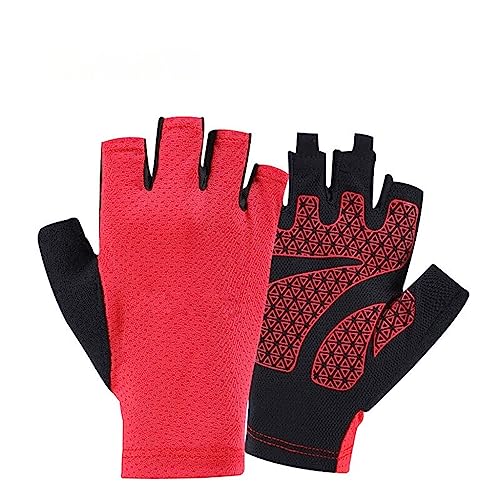 Gants de sport robustes cyclisme gants demi-doigts alpinisme fitness hommes noir