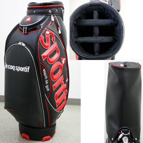 素敵ルコックキャディバッグ Amazon | (ルコック スポルティフ) le coq sportif ゴルフ キャディ
