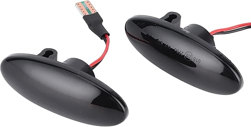 Tbest Luz de señal de giro para automóvil, 2 piezas de repuesto para automóvil, luz de estacionamiento lateral, luz de marcador lateral de Tbest Luz de señal de giro para automóvil, 2 piezas de repuesto para automóvil, luz de estacionamiento lateral, luz de marcador lateral de