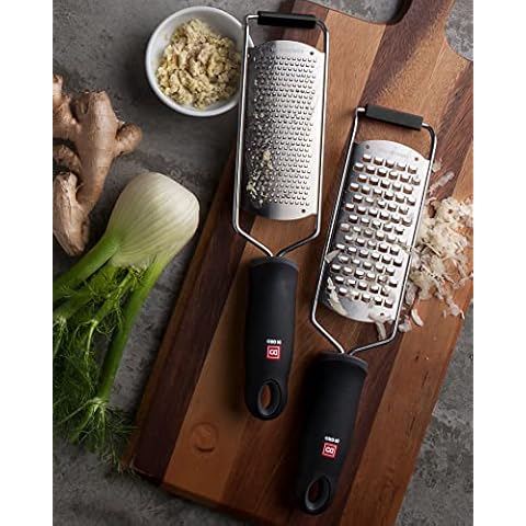 DI Oro® - Rallador y zester Profesionales de Acero Inoxidable Cover