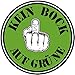 kein Bock auf grüne Gretl Greta Druck Plakette Fun Sticker Aufkleber Fridays for Future Klima