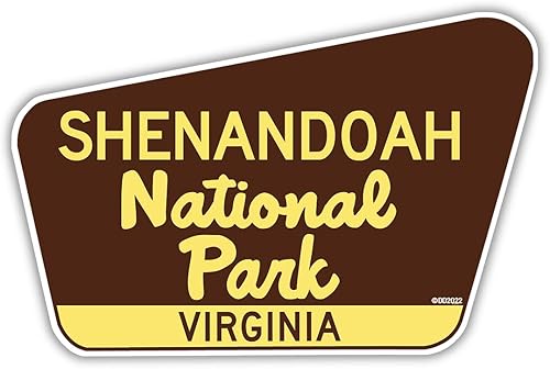Shenandoah National Park Sticker Decal 3.75" Indoor Or Outdoor Vinyl Made In America Virginia VA