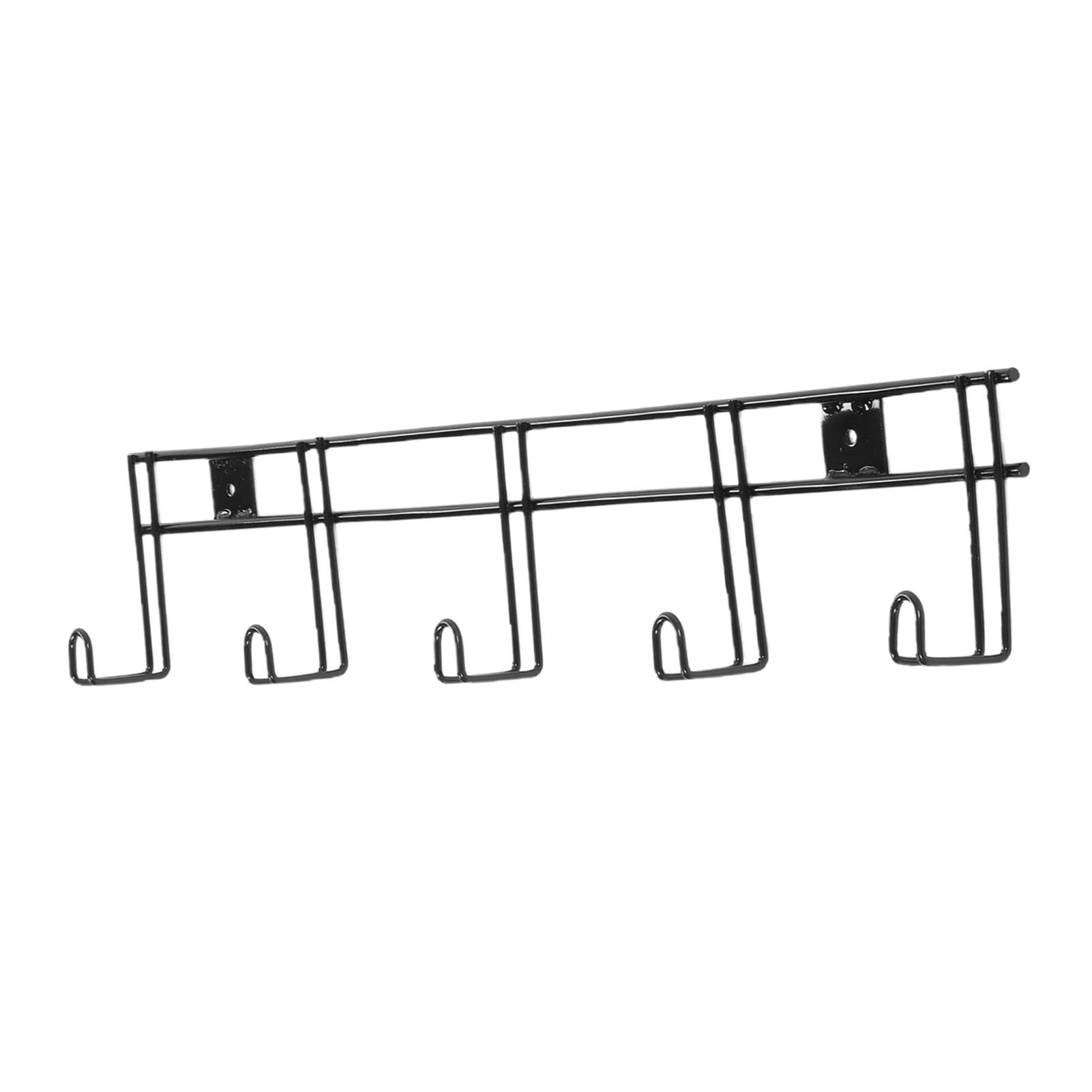Jiawu Estante para Bridas, 2 Piezas, 5 Ganchos por Estante, Ganchos para Bridas para Caballos, Livianos y Portátiles, para Ahorrar Espacio, para Tachuelas con Material de Hierro Inoxidable para una