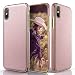 LOHASIC Case for iPhone Xs Max 6.5 inch, Luxury Slim Fit Flexible Soft Bumper Pink Cute Vintage Girly Cover Cases Compatible with Apple iPhone Xs Max (2018) - Rose Gold