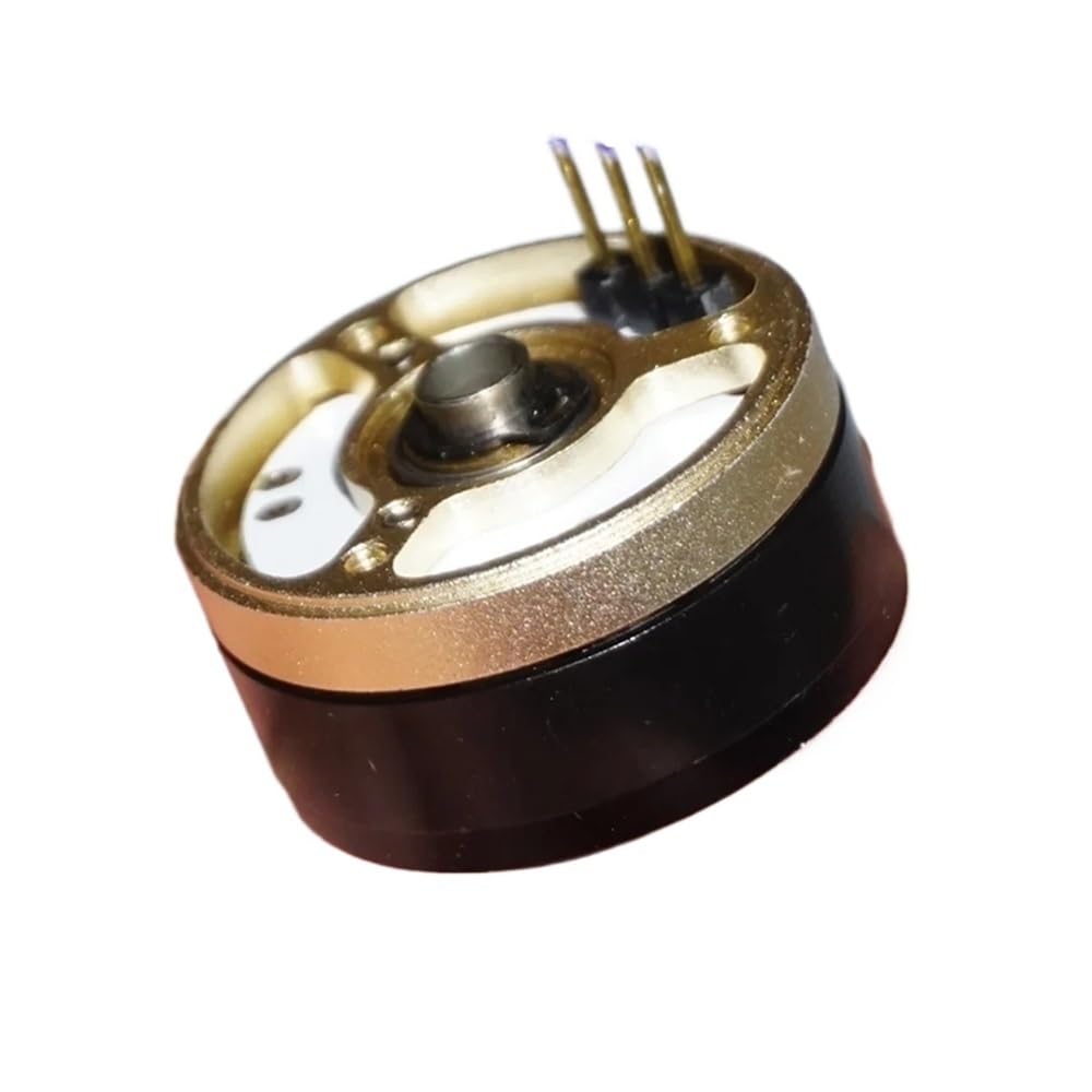 POWTAXBJGD DC 12V PTZ Electronic Starter 28MM Outer Rotor Brushless Electronic Starter 330KV Double Ball Bearing 4mm Hollow Shaft Rotation Limit 290 Degrees(A Type Motor)