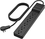 Belkin 6-Outlet Surge Protector with 6-Feet Power Cord