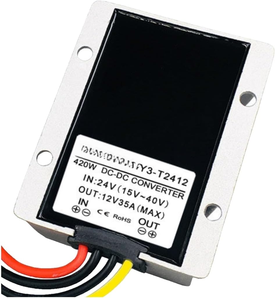24V to 12V DC Converter 15-40V to Voltage Regulator to Automotive Power Supply stabilizing Module(24V to 12V 40A)
