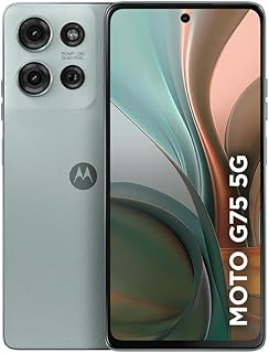 Smartphone motorola moto g75 5g - 256gb 16gb (8gb ram+8gb ram boost)