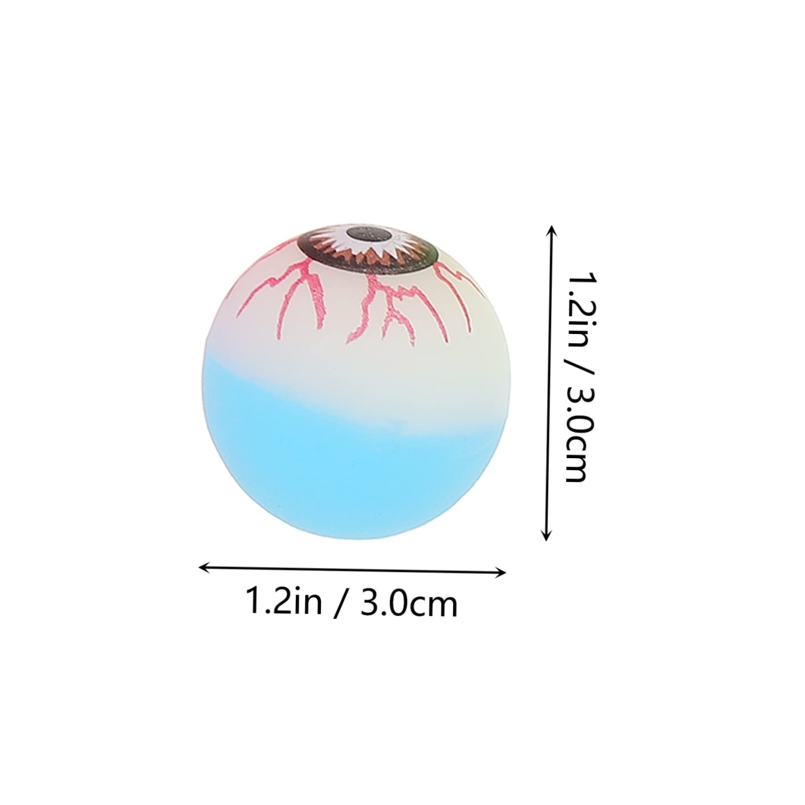 UPKOCH 80 Stck. Teiliges Halloween Set Bunte Realistische Augen Deko Eyeball Plastik Augen Requisiten für Party Mitgebsel Jungen Mädchen Schaurige Tischstreuung Zufällige