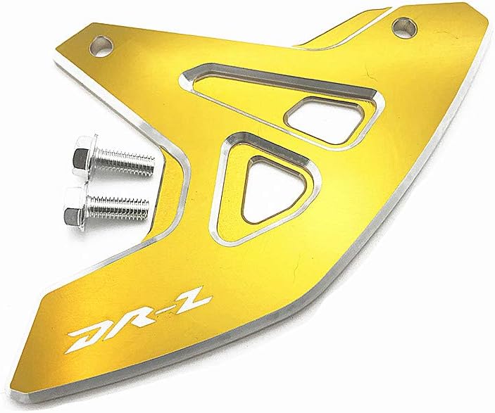 for Suzuki DRZ DR-Z 400SM 2000-2024 CNC Rear Brake Disc Guard Protector Cover DRZ400SM (Gold)