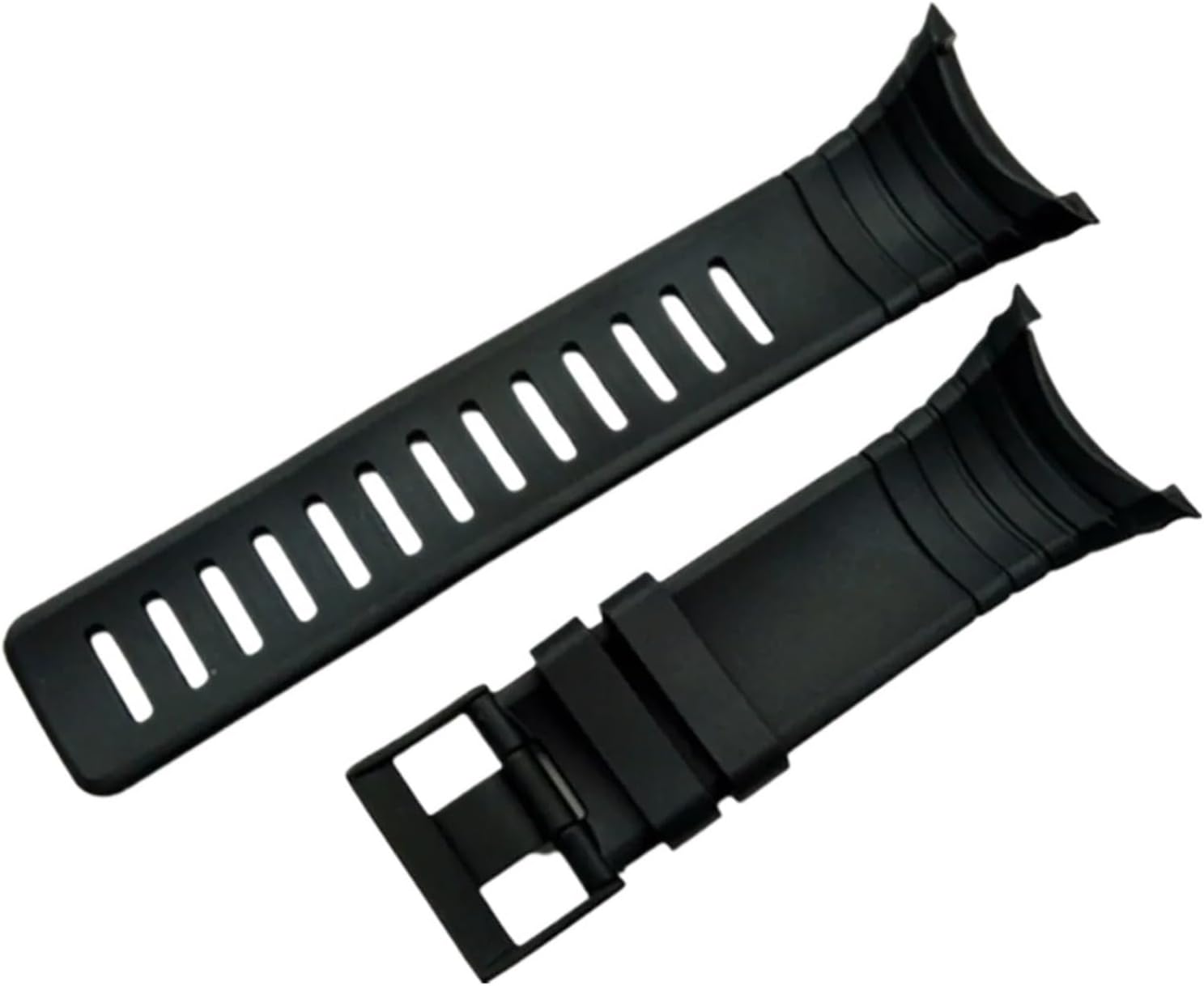 MJMT06 New! Watches Man Compatible With Suunto Core 100% Compatible With Original Strap Standard All Black Watch Band/Strap +Clasp Screw +Tool